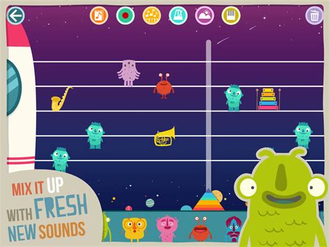 The more the child plays it, the better his listening skills get. Kids Music Factory | | BestAppsForKids.com