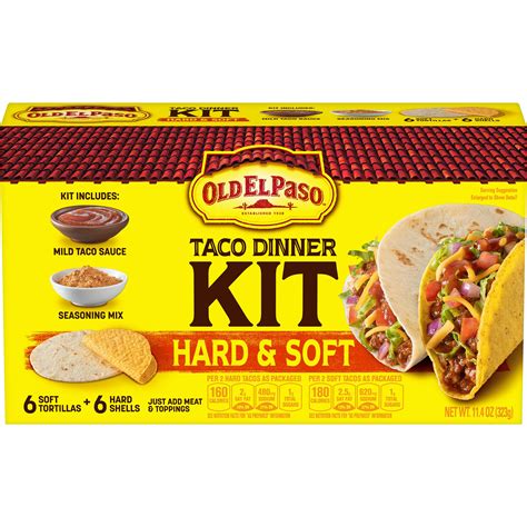 Hard Soft Taco Dinner Kit Products Old El Paso