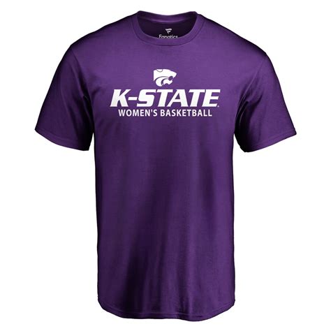 Kansas State Wildcats Purple Kansas State Womens Basketball T Shirt