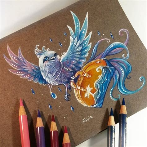 Stunning Color Pencil Drawing By Alvia Alcedo — Steemit