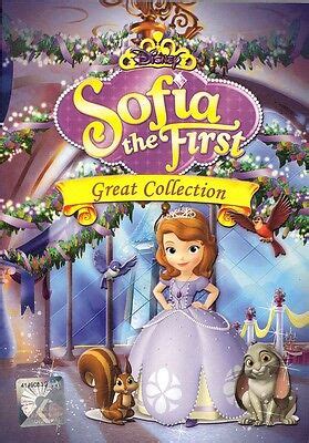 SOFIA THE FIRST GREAT COLLECTION DVD COMPLETE MOVIES ENG