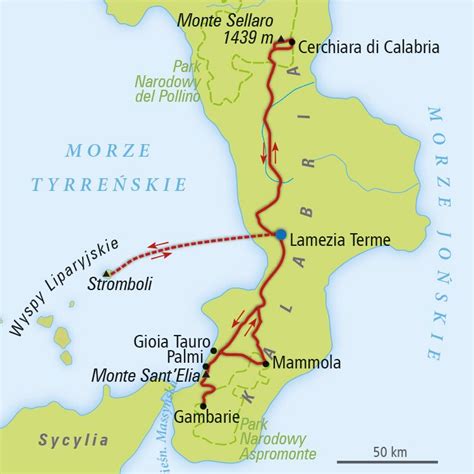 Kliknij dwukrotnie na mapę, aby powiększyć wybrany obszar mapy. Kalabria ze Stromboli w tle - Kalabria, Włochy - No limits ...