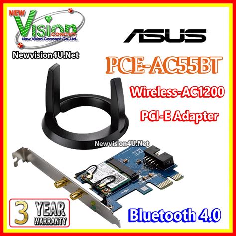 Best Seller Asus Pce Ac55bt Dual Band Wireless Ac1200 Bluetooth 40