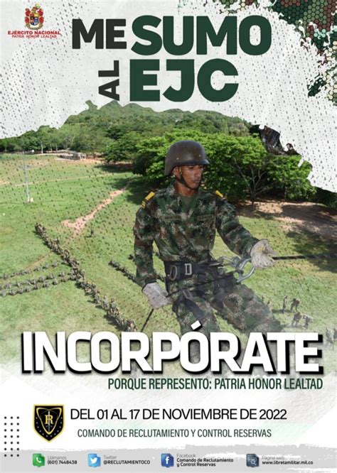 Incorpórate Ya Ejército Nacional De Colombia