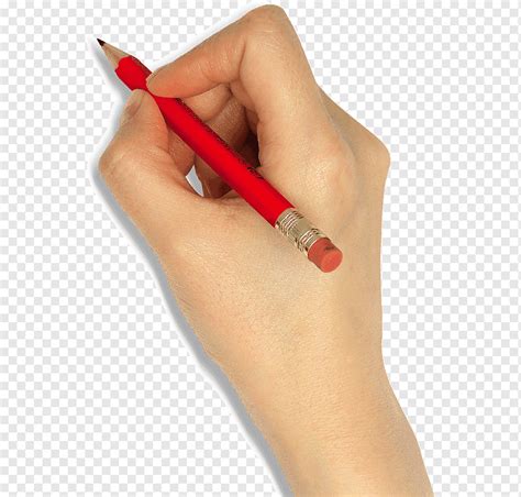 Person Holding Pencil Pen Writing Holding A Pen To Write Hand Pens