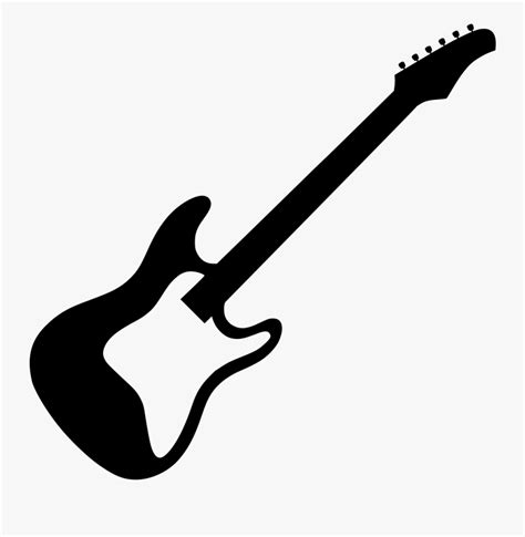 Gambar batu hitam dan putih gitar akustik satu warna putih. Fretted Instruments Clipart , Png Download - Gambar Alat ...