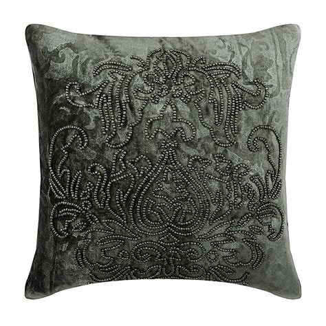 Designer Throw Pillow Cover 16"x16", Velvet Toss Pillows ...