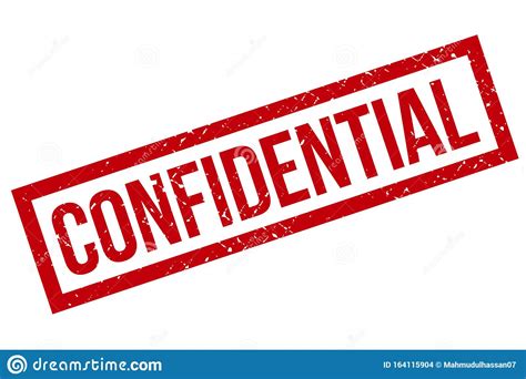 Confidential Grunge Rubber Stamp - Vector Stock Vector ...