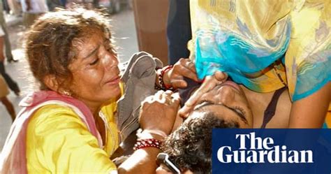 Worshippers Killed In Indian Temple Stampede World News The Guardian