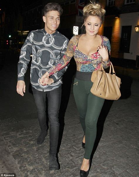 Sam Faiers And Joey Essex Wear Spectacularly Uncoordinated Outfits As He Drowns His Sorrows