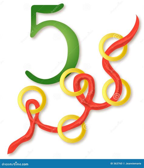 12 Days Of Christmas 5 Golden Rings Stock Photo Image 363760