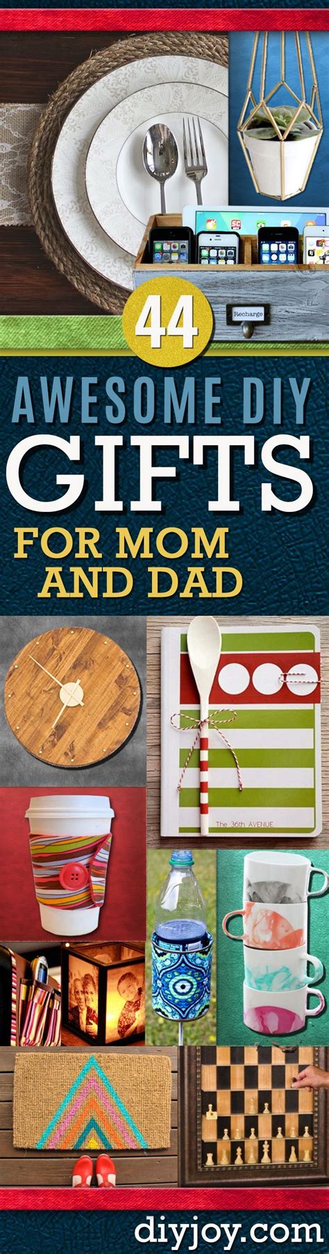 Unique gifts for mum and dad. 44 DIY Gift Ideas For Mom and Dad | Diy gifts for mom ...