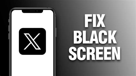 How To Fix Black Screen On X Twitter App Easy Quick Youtube