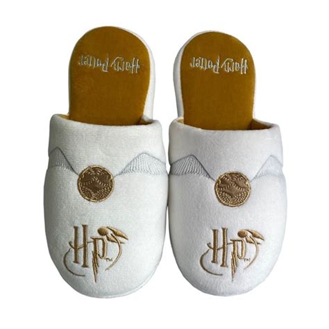 Golden Snitch Womens Mule Slippers Quizzic Alley Magical Store