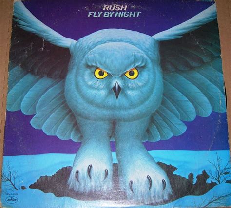 Rush Fly By Night First Pressing 1975 Vinyl Record Album Cover Art