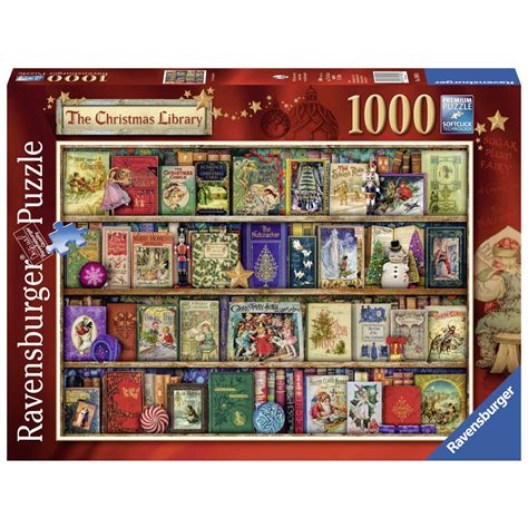 Ravensburger Puzzle 1000 Piece The Christmas Library Toys Caseys Toys