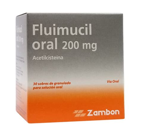 Fluimucil Oral Mg Sobres Farmaciard