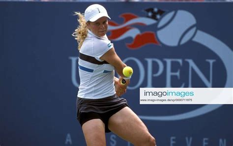 Kim Clijsters Belgien Beidhändige Rückhand Tennis Damen Us Open