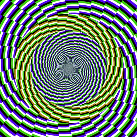 Trippy Moving Circles Optical Illusion