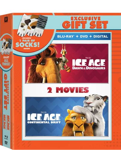 Ice Age 3 Ice Age 4 Double Feature Blu Ray Dvd Digital Copy