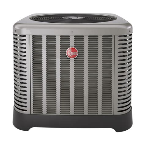When an air conditioner is blocked, dirty, or not maintained well, it isn't very efficient. 3 Ton Rheem 16 SEER R-410A Air Conditioner Condenser ...