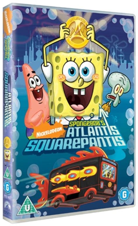 Spongebob Squarepants Atlantis Squarepantis Dvd Free Shipping Over