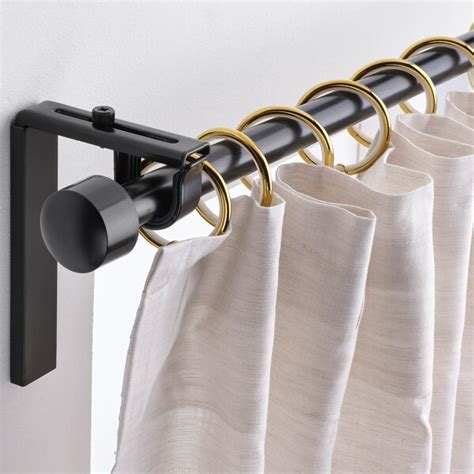 Syrlig Curtain Ring With Clip And Hook Brass Colour 38 Mm Ikea