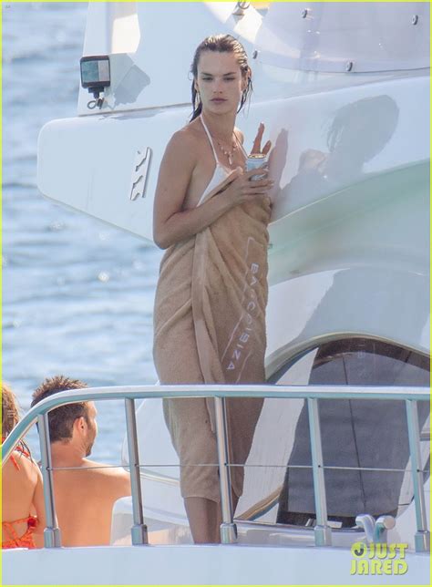 Alessandra Ambrosio Sports A Tiny Bikini While Yachting Photo 3698106