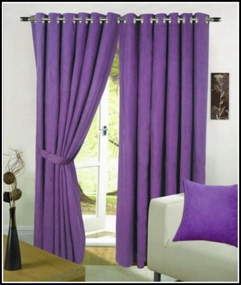 Black And Purple Curtains Uk Curtains Home Design Ideas