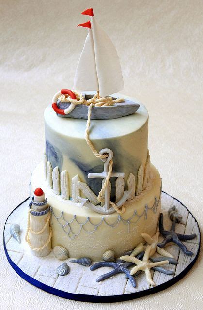 Nautical Cake Boat Cake Nautical Cake Cake
