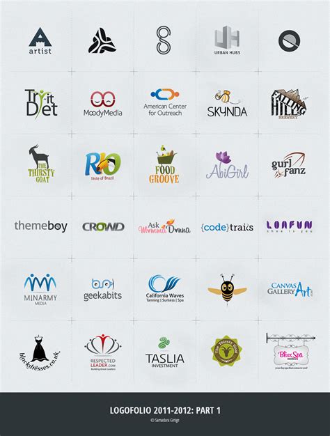 Logofolio 2011-2012 by samadarag on DeviantArt