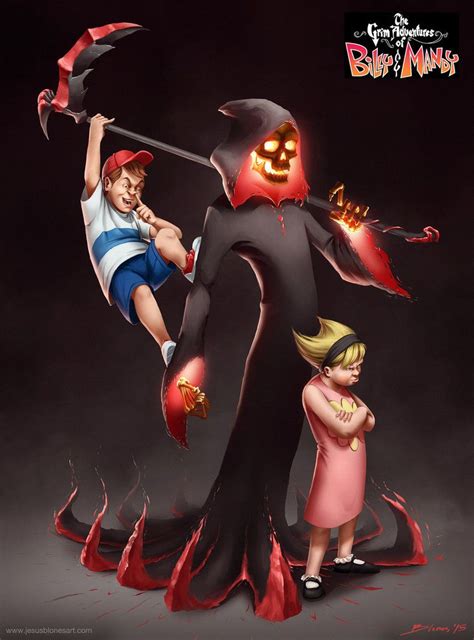 The Grim Adventures Of Billy And Mandy Cartoon As Anime Dope Cartoon Art Cartoon Games