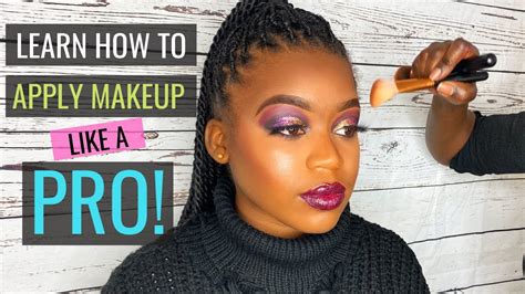 LEARN HOW TO APPLY MAKEUP LIKE A PRO DAY MAKEUP ARTISTRY PROGRAMME MAKEUP BY SASHA YouTube