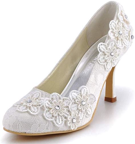 Elegantpark Ep11099 Women Vintage Closed Toe Pumps High