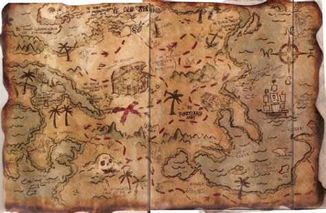 Treasure Map Old Pirate Map Hd Wallpaper Pxfuel