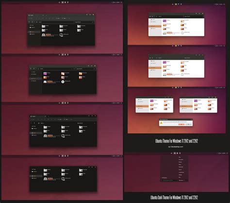 Ubuntu Dark And Light Theme Win11 22h2 By Cleodesktop On Deviantart