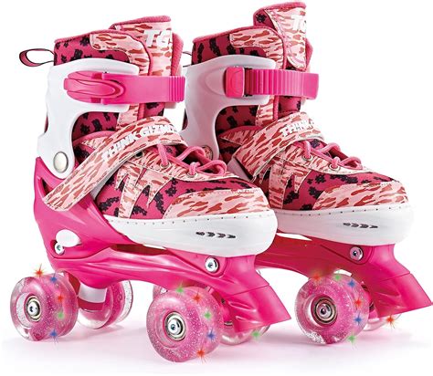 Think Gizmos Girls Roller Skates Comfort Fit Adjustable