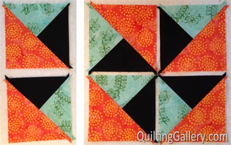 Tutorial Split Quarter Square Triangles Sqst Quilting Gallery