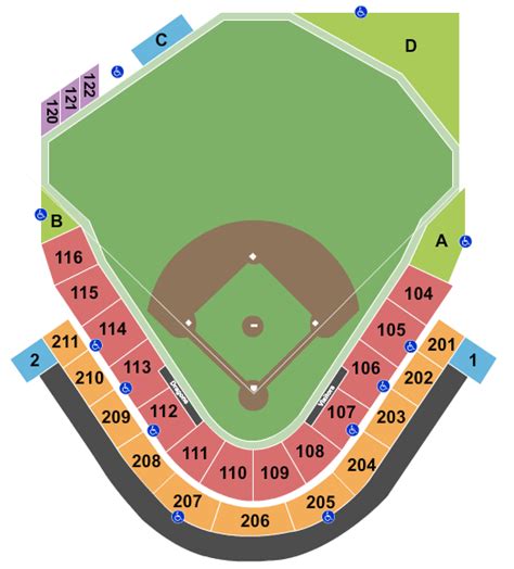 Day Air Ballpark Seating Chart Star Tickets