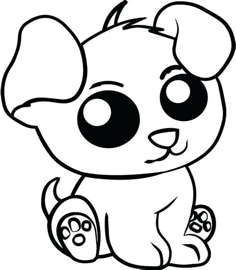 Easy Cute Coloring Pages Of Animals 99tips