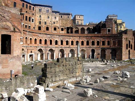 Mercados De Trajano Un Trozo De Vida De La Antigua Roma