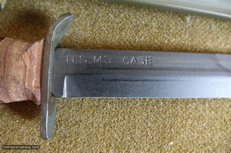 Case Wwii Us M3 Unissued Trench Knife
