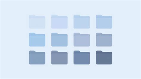 25 Aesthetic Folder Icons For Desktop Mac PC Gridfiti Folder