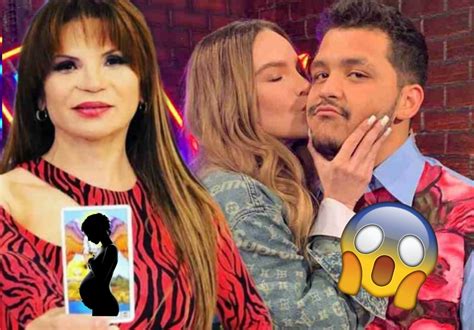 Y los rumores de un embarazo comenzaron. ¿Belinda EMBARAZADA de Christian Nodal? Esto predice Mhoni ...