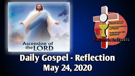 Daily Gospel Reflection May 24 2020 YouTube
