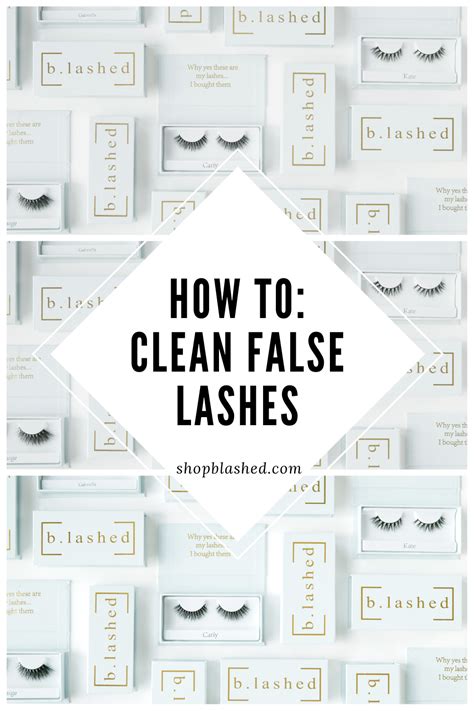 False Lashes Applying Clean Eyelashes False Lashes Best False Lashes