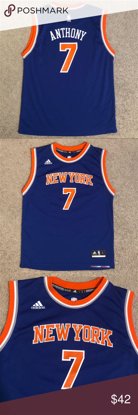 Zaza pachulia and david west won nba championships with the golden state warriors in 2017 and 2018. Kid's adidas carmelo anthony jersey knicks large | Jersey ...