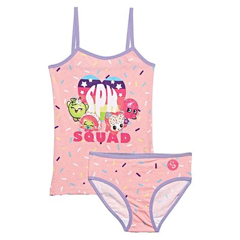 Shopkins Vest And Underwear Set Lavender And Pink Buy At Best Price From Mumzworld