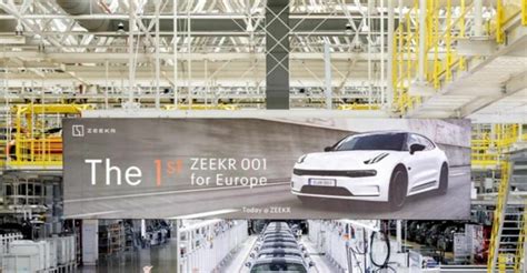 Zeekr 001 European Edition Expanding Into German And French Markets