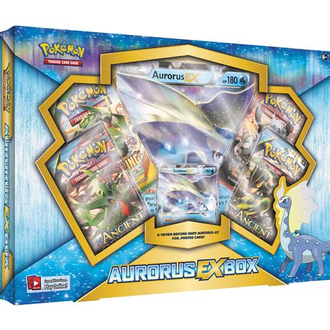 Cards pictured are an example of what you may receive. Pokemon Aurorus-EX Box - Walmart.com - Walmart.com